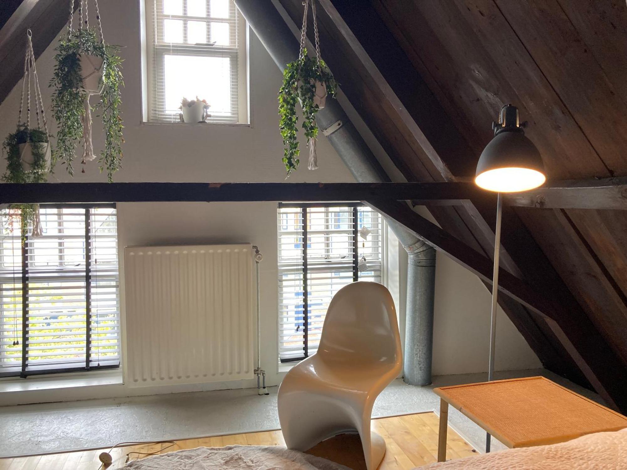 Elegant Appartement In Pakhuis Friesland Centrum Leeuwarden Ruang foto