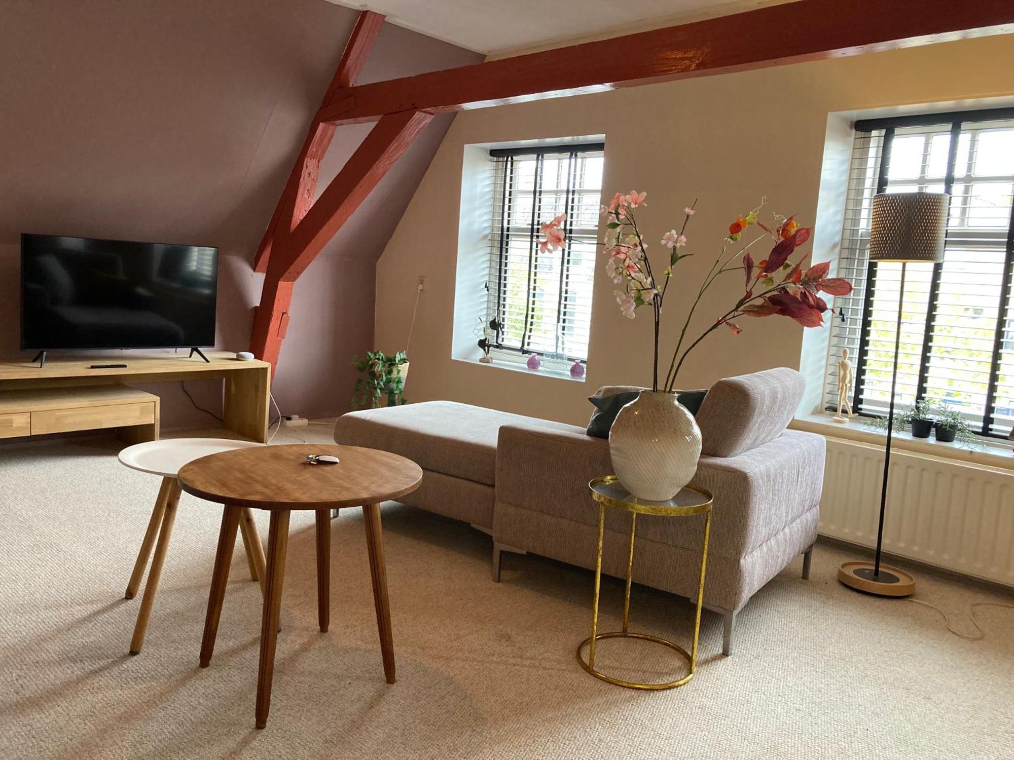 Elegant Appartement In Pakhuis Friesland Centrum Leeuwarden Bagian luar foto